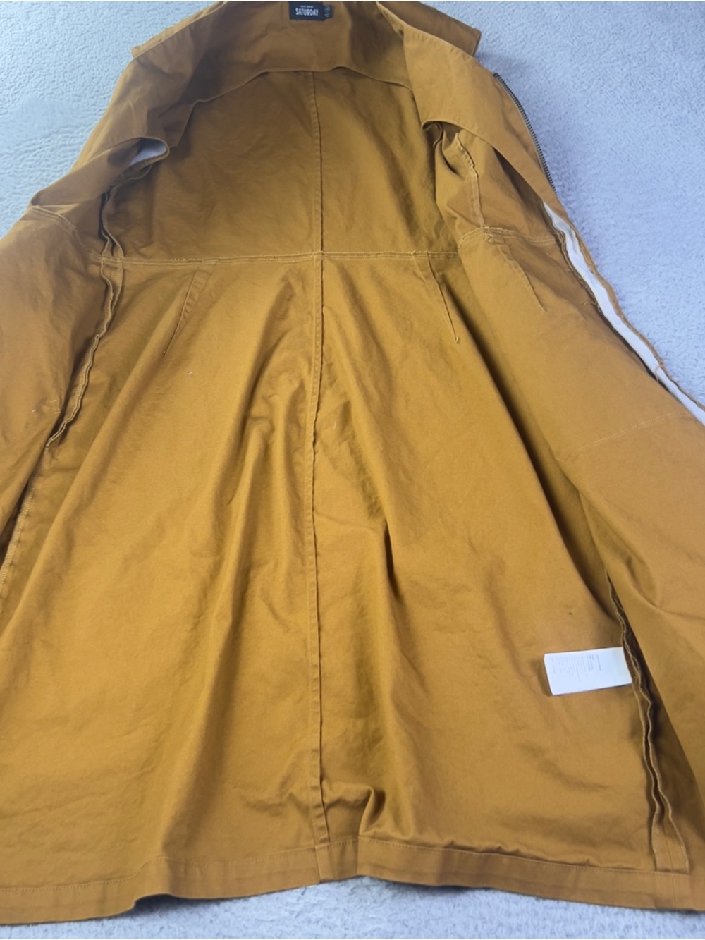 Kate Spade Saturday Dress Womens 8 Brown Tan Front Full Zip Sleeveless Preppy - Picture 5 of 10